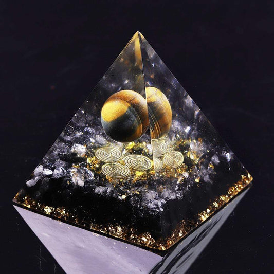 Jupiter Spiral Energy Orgone Pyramid