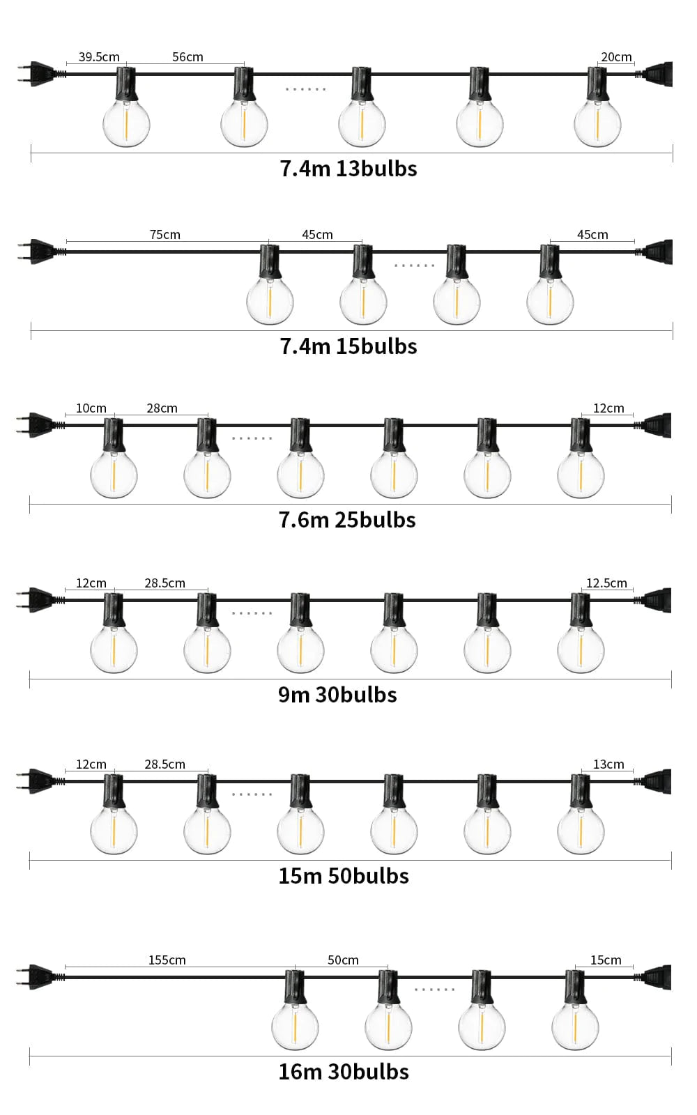 LED Globe String Light