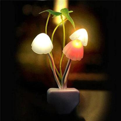 LED Mushroom Wall Light