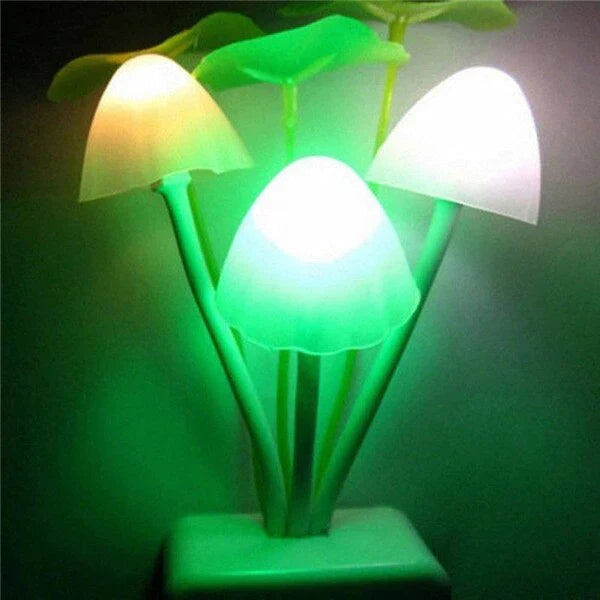 LED Mushroom Wall Light