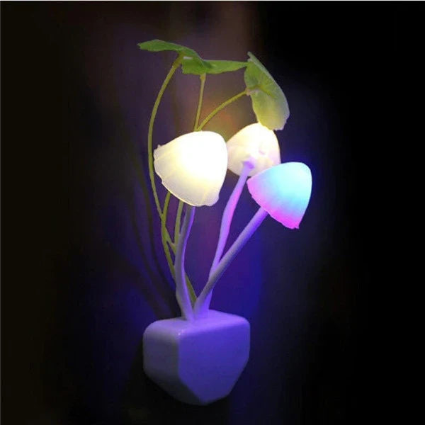 LED Mushroom Wall Light