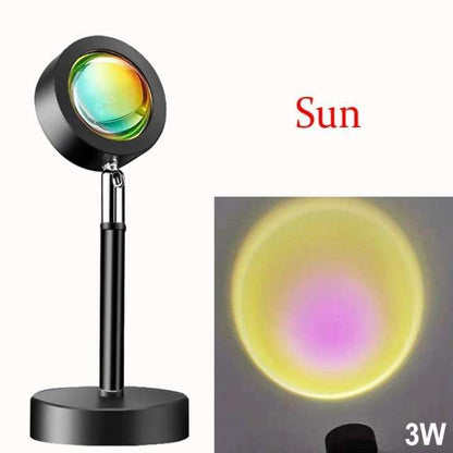 LED Sunset Projector Night Light