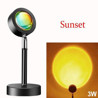 LED Sunset Projector Night Light