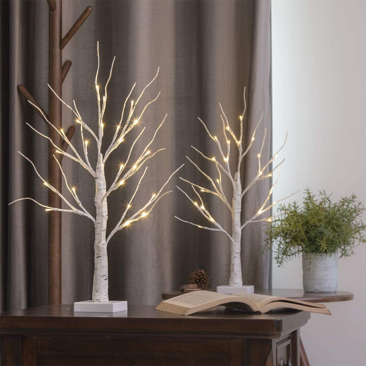 LED Birch Tree Light