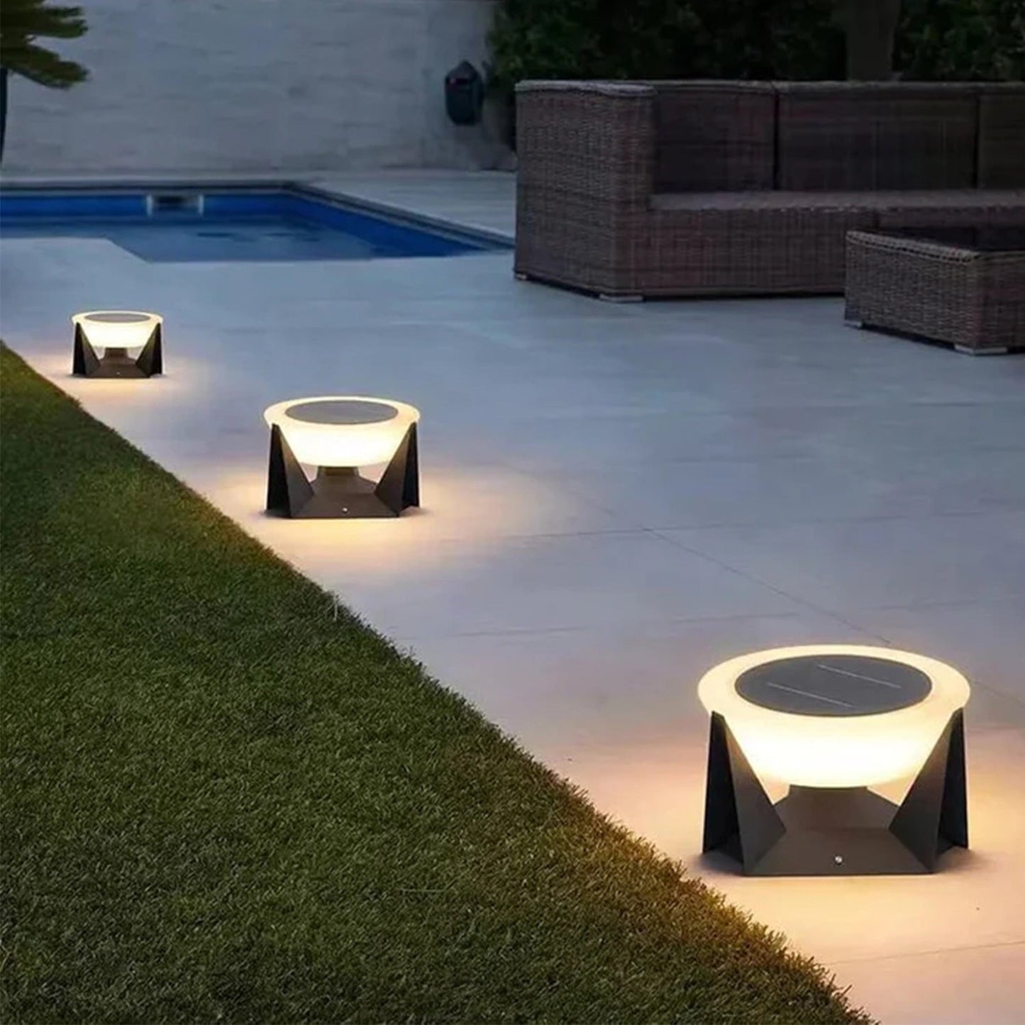 Solar Ourdoor Lighting with Remote Control (New Version)