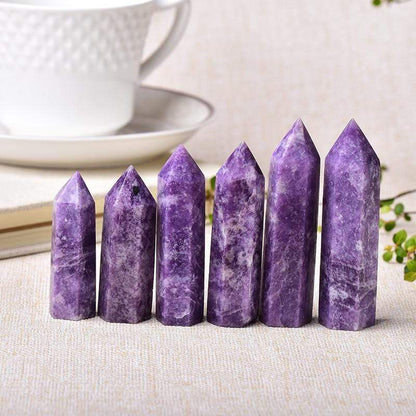 Lapidolite Purple Crystal