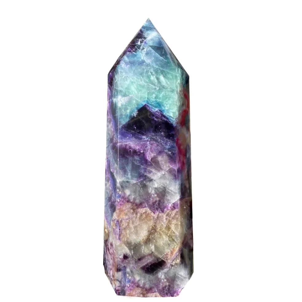 Large Fluorite Crystal Point Wand