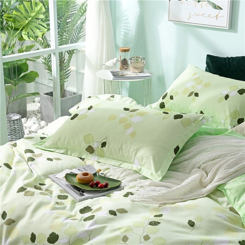 Leaf Tree Duvet Cover Set