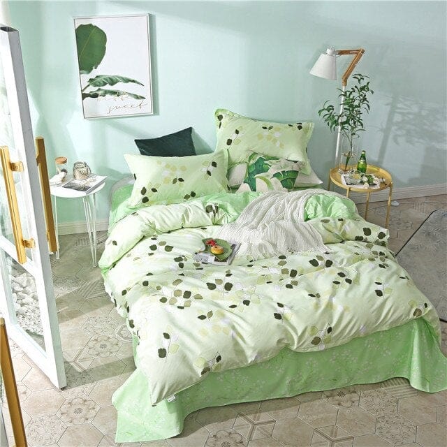 Leaf Tree Duvet Cover Set