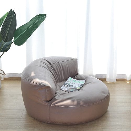 Leather Bean Bag Sofa Set