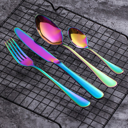 Irised Cutlery Set