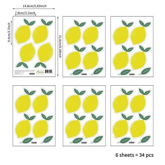 Lemons Wall Sticker Stickers