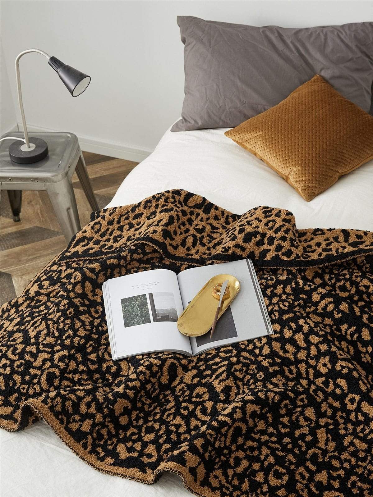 Leopard Print Throw Blankets Blankets & Throws