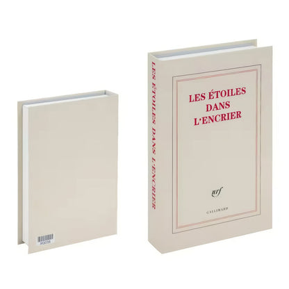 Buchförmige Schachteln im französischen Stil