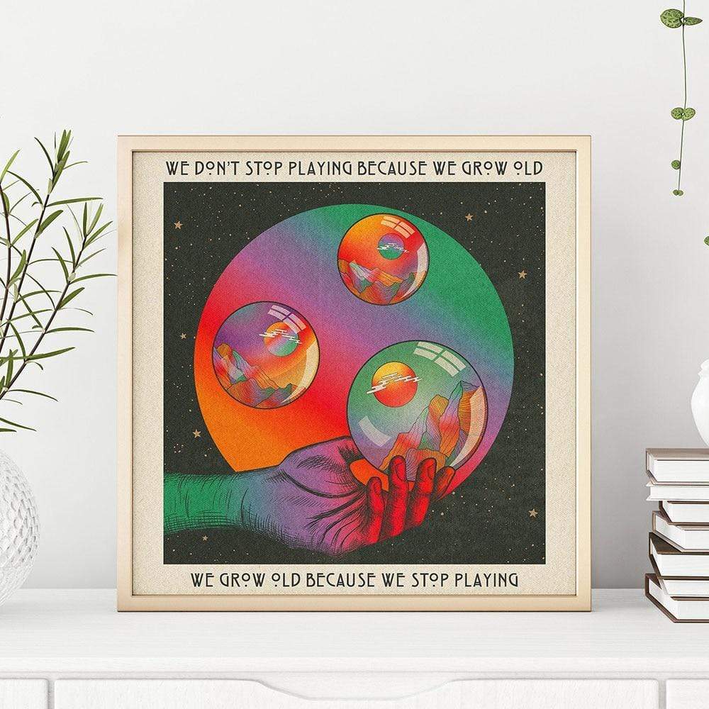 Let's Take A Psychedelic Trip Canvas Wall Art