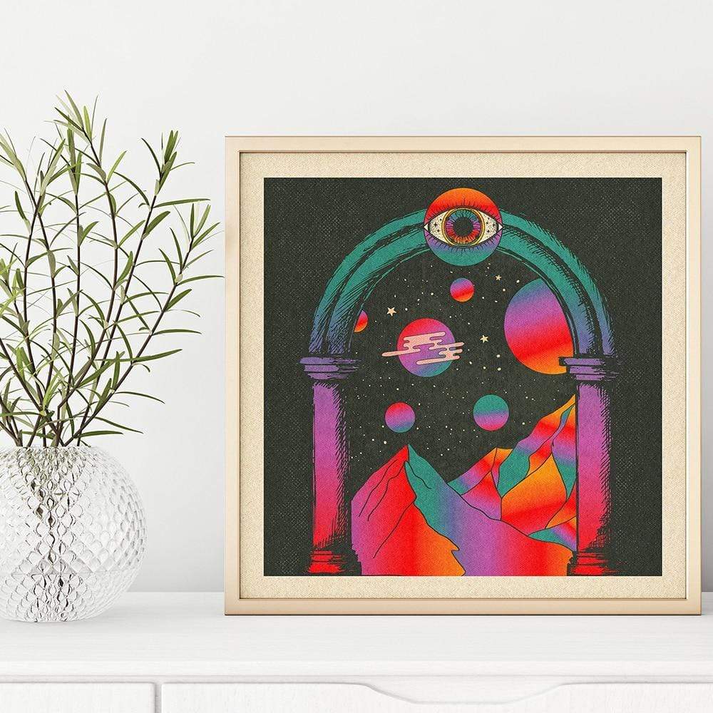 Let's Take A Psychedelic Trip Canvas Wall Art