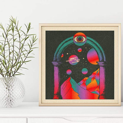 Let's Take A Psychedelic Trip Canvas Wall Art