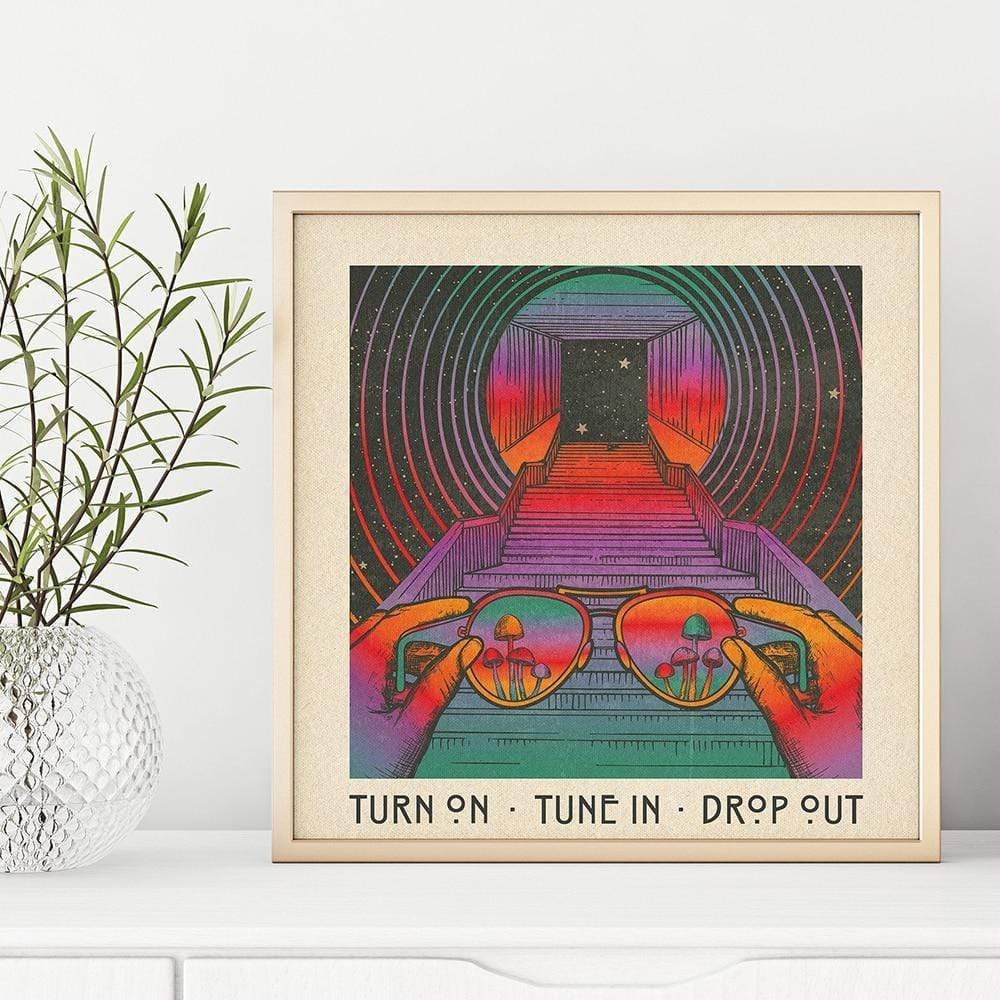 Let's Take A Psychedelic Trip Canvas Wall Art