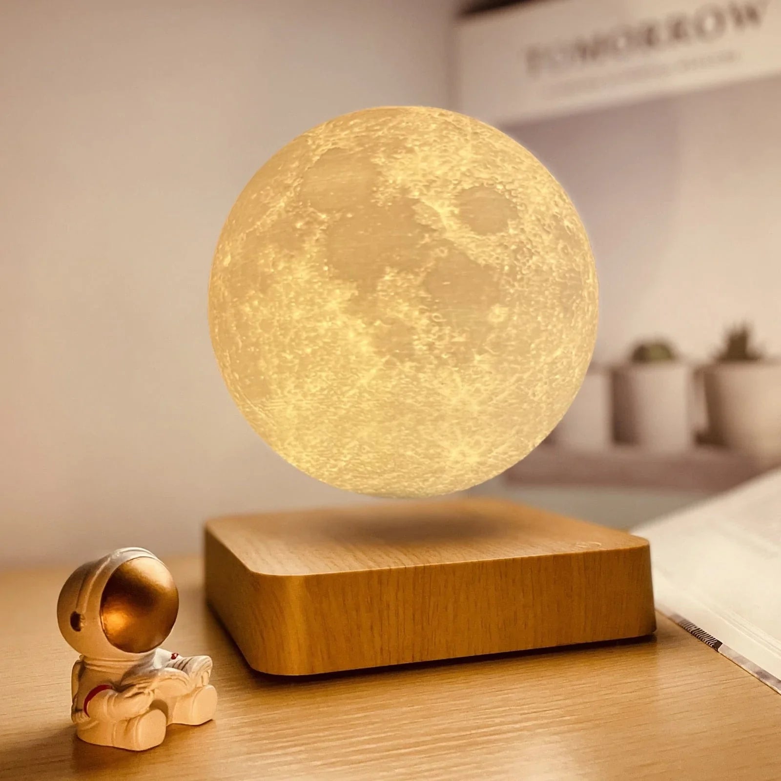 Levitating Moon Lamp