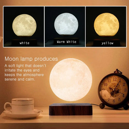 Levitating Moon Lamp