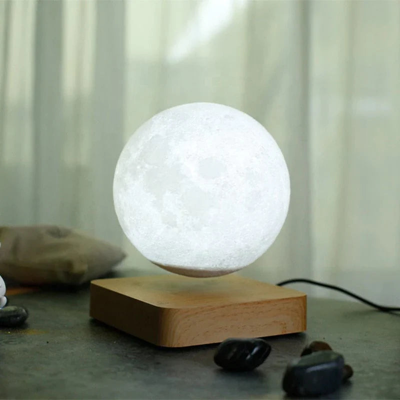 Levitating Moon Lamp