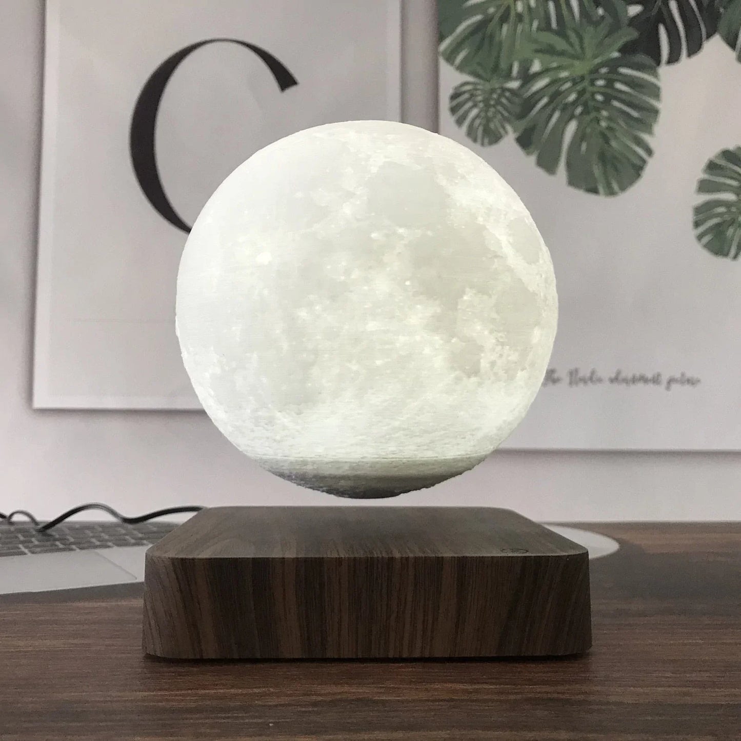 Levitating Moon Lamp