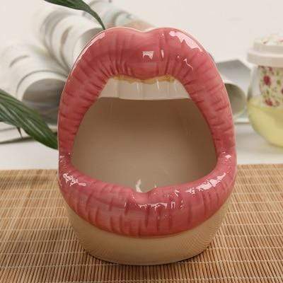 Lips Flower Pot