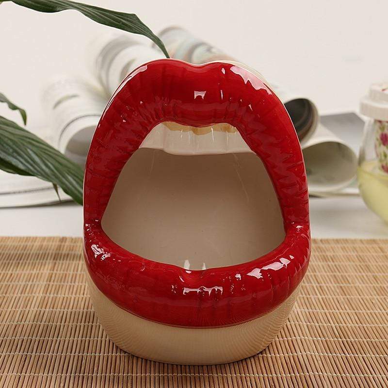 Lips Flower Pot