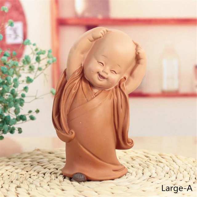 Little Monk Sculpture Meditation