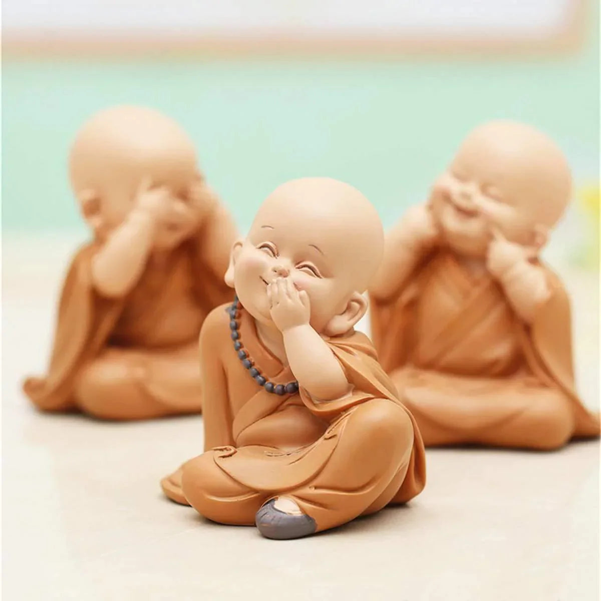 Little Monk Sculpture Meditation