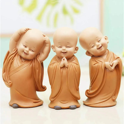 Little Monk Sculpture Meditation