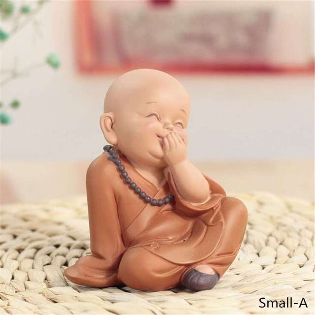 Little Monk Sculpture Meditation