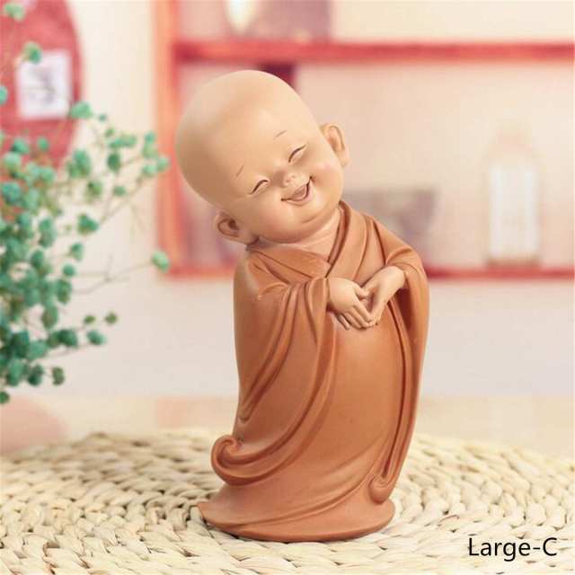 Little Monk Sculpture Meditation