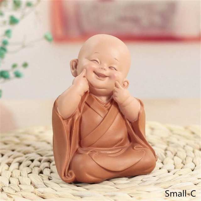 Little Monk Sculpture Meditation