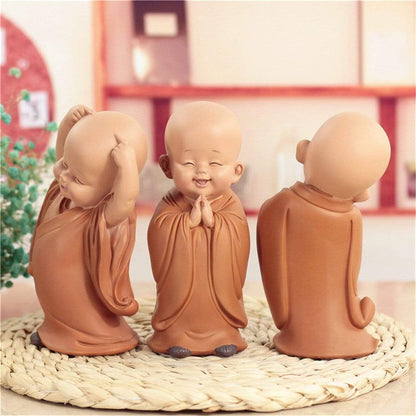 Little Monk Sculpture Meditation