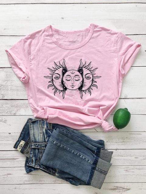 Live By The Sun Love By The Moon Graphic Tee