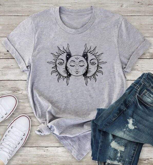 Live By The Sun Love By The Moon Graphic Tee