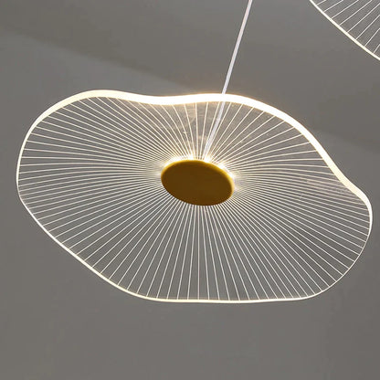 Lotus Disc Chandelier