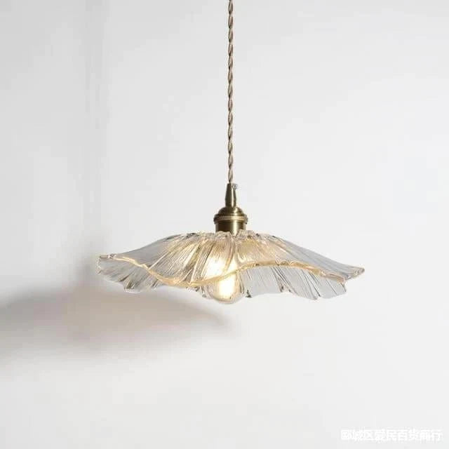 Lotus Glass Lamp