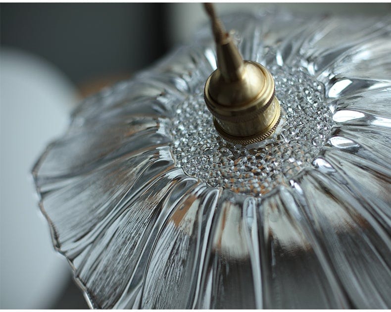 Lotus Glass Lamp