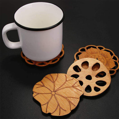 Lotus Shaped Coasters