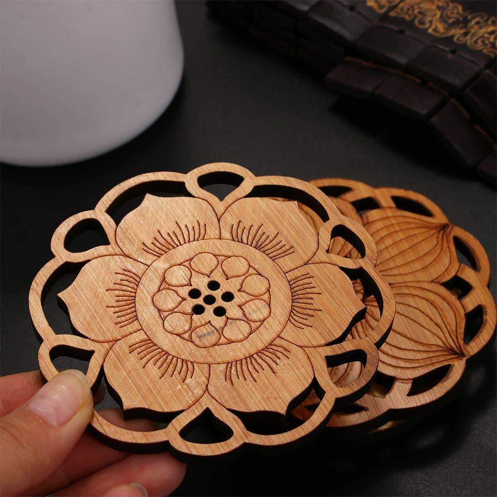 Lotus Shaped Coasters