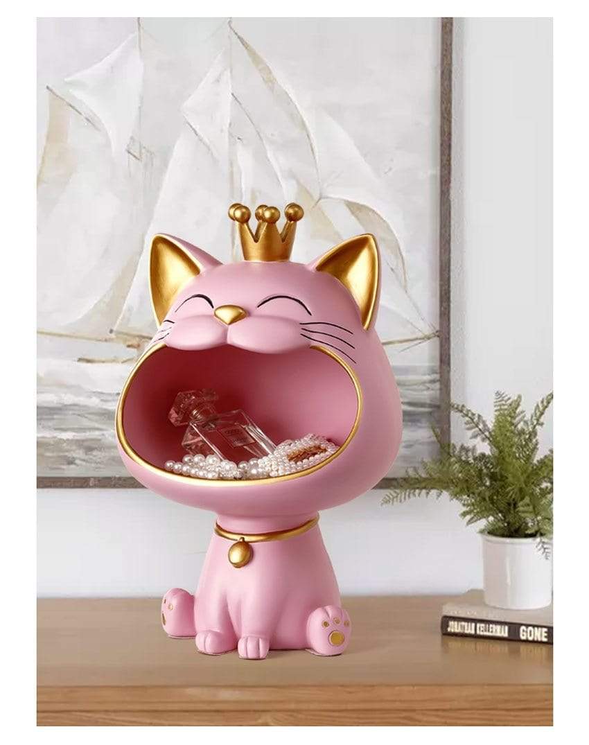 Lucky Cat Storage Sculpture