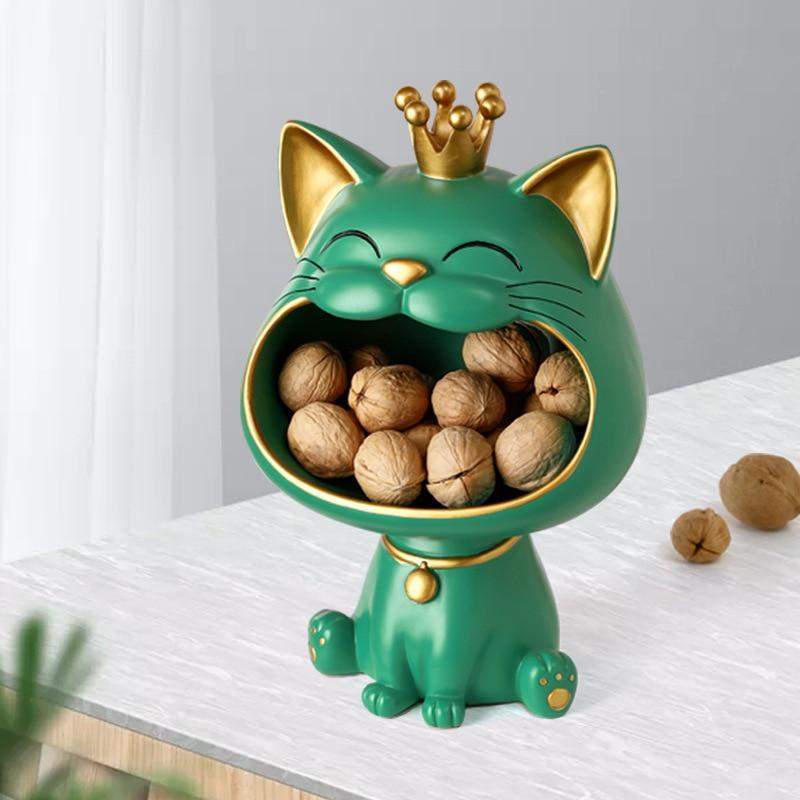 Lucky Cat Storage Sculpture