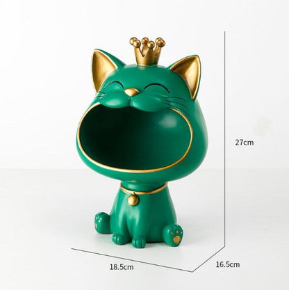 Lucky Cat Storage Sculpture