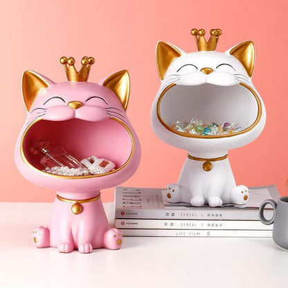 Lucky Cat Storage Sculpture