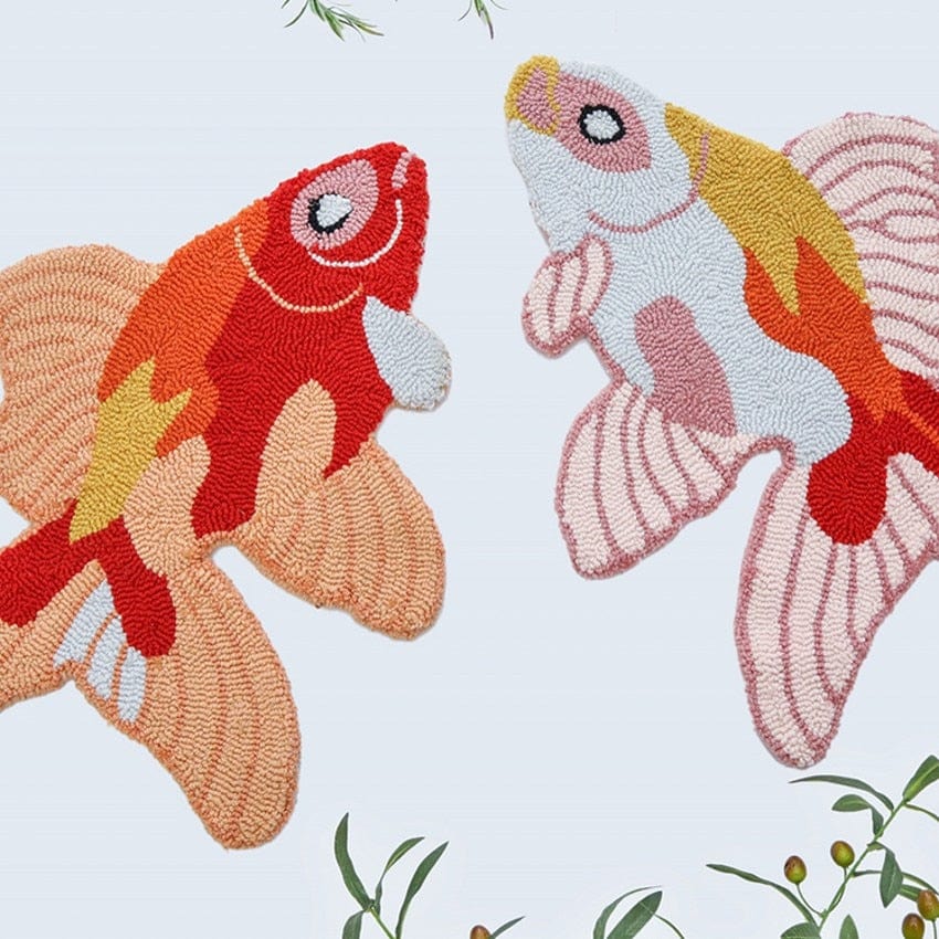 Lucky Goldfish Floor Mat