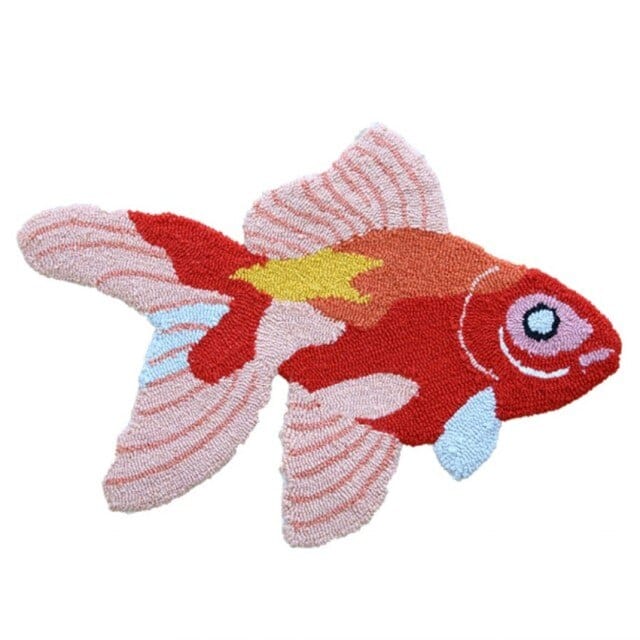 Lucky Goldfish Floor Mat