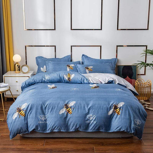 Luminous Bees Duvet cover Duvet Covers & Sets