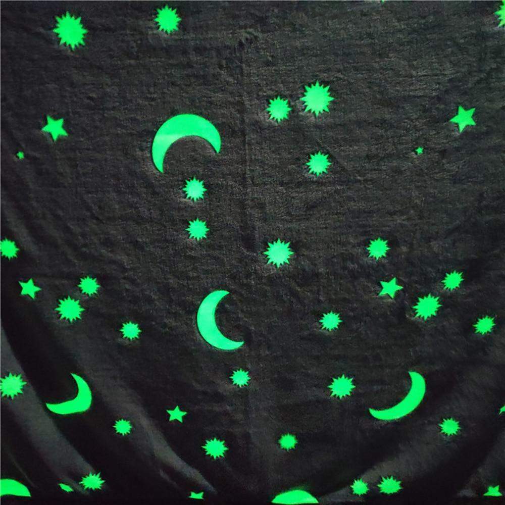 Luminus Moon Fleece Blanket Blankets & Throws